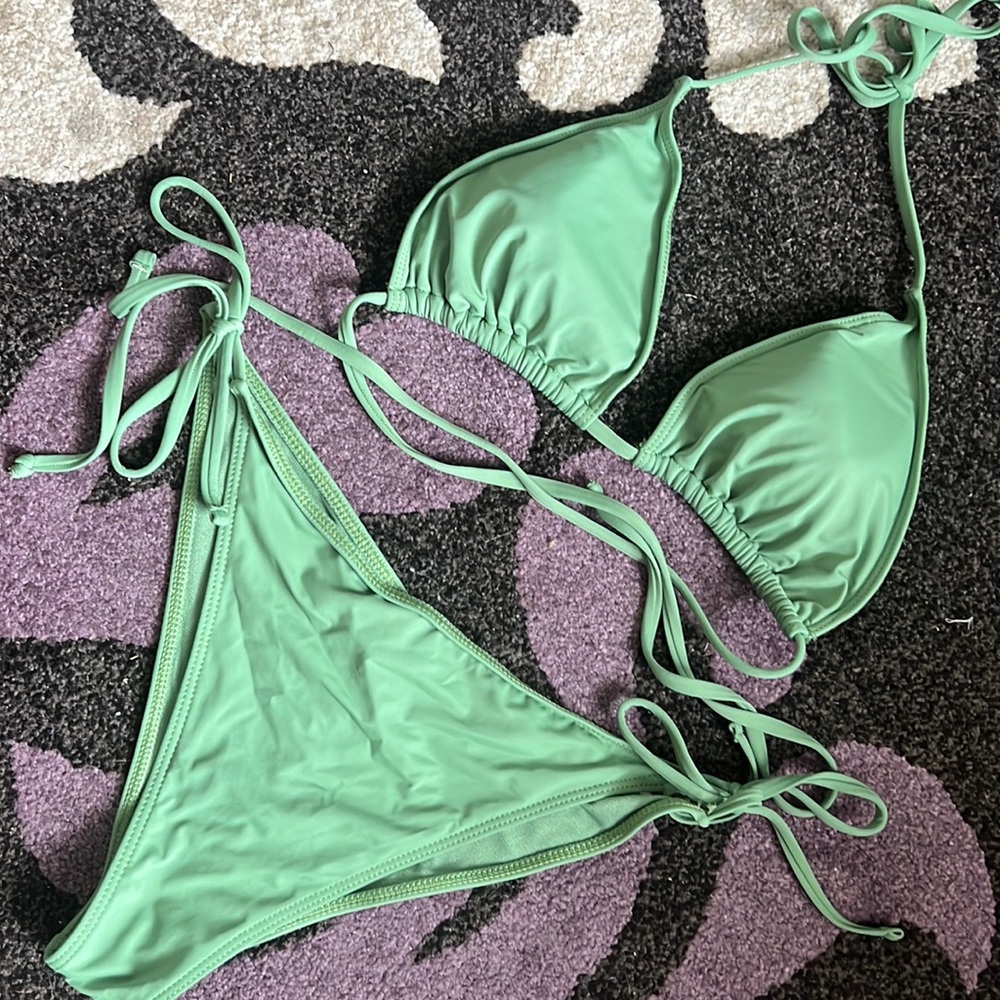 Green Bikini Set